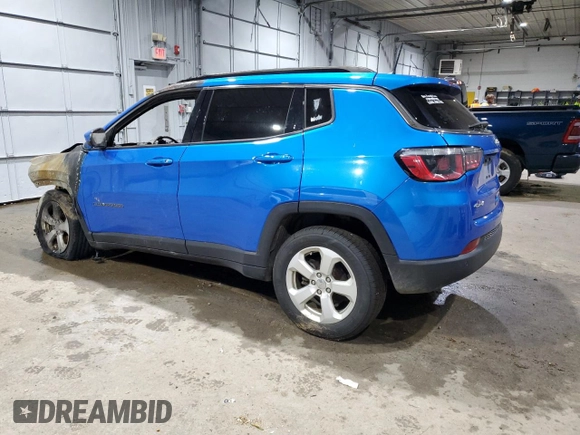 2018 Jeep Compass Altitude with VIN 3C4NJDBB8JT393243, listed as a Copart auction lot 85244884 with Not Provided miles and Clean Title. Bid and sale history available at carsss.com. Image 2.