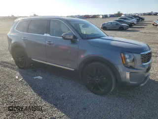 2020 Kia Telluride SX with VIN 5XYP5DHC5LG073269, listed as a Copart auction lot 49456725 with 96,059 mi miles and Salvage Title. Bid and sale history available at DreamBid. Image 4.