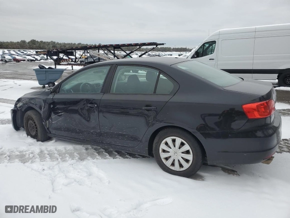 2014 Volkswagen Jetta Sedan S with VIN 3VW2K7AJ5EM321472, listed as a Copart auction lot 44836895 with 117,517 mi miles and Salvage Title. Bid and sale history available at carsss.com. Image 2.