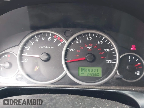2006 Mazda Tribute S with VIN 4F2YZ04196KM12510, listed as a IAAI auction lot 41382627 with 242,650 mi miles and . Bid and sale history available at DreamBid. Image 7.