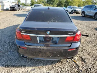 2015 BMW 7 Series 750i xDrive with VIN WBAYB6C55FD966172, listed as a Copart auction lot 68446414 with 57,441 mi miles and Salvage Title. Bid and sale history available at carsss.com. Image 6.
