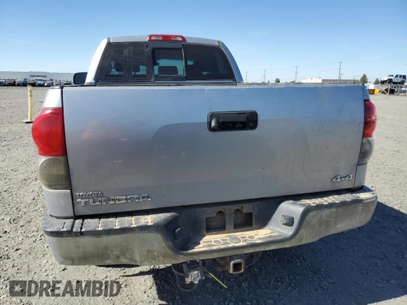 2008 Toyota Tundra 4WD Truck with VIN 5TFBT54108X014337, listed as a Copart auction lot 72510694 with 222,583 mi miles and Salvage Title. Bid and sale history available at carsss.com. Image 6.