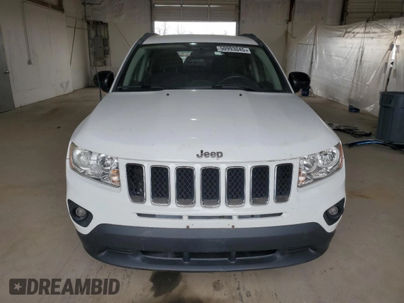 2012 Jeep Compass Sport with VIN 1C4NJDBB3CD522739, listed as a Copart auction lot 50993045 with 124,799 mi miles and Clean Title. Bid and sale history available at carsss.com. Image 5.