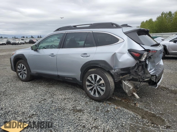2024 Subaru Outback Limited XT with VIN 4S4BTGND7R3177303, listed as a Copart auction lot 55177725 with 9,374 mi miles and Salvage title. Bid and sale history available at DreamBid. Image 2.