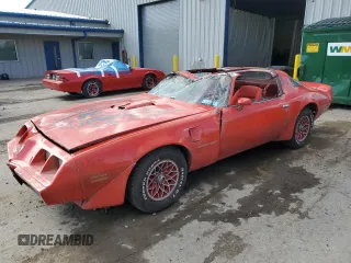 1980 Pontiac Firebird z VIN 2W87WAN106269, wystawiony jako Copart lot #52419195 z przebiegiem 95 865 mil mil oraz Szkody całkowita. Historia ofert i sprzedaży dostępna na DreamBid. Obrazek 1.