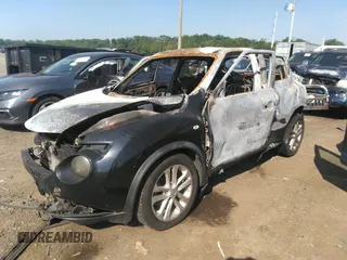 2012 Nissan Juke SL with VIN JN8AF5MV6CT106546, listed as a IAAI auction lot 36650038 with 1 mi miles. Bid and sale history available at carsss.com. Image 2.