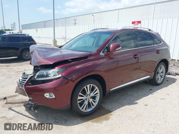 2013 Lexus RX 350 with VIN 2T2ZK1BA7DC109687, listed as a IAAI auction lot 41988640 with 199,335 mi miles and . Bid and sale history available at DreamBid. Image 17.