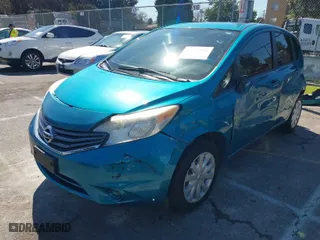 2015 Nissan Versa Note SV with VIN 3N1CE2CP7FL423322, listed as a IAAI auction lot 41755791 with 54,330 mi miles. Bid and sale history available at carsss.com. Image 2.
