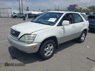 2002 Lexus RX 300 with VIN JTJGF10U420123290, listed as a IAAI auction lot 42814079 with 299,038 mi miles and . Bid and sale history available at DreamBid. Image 2.