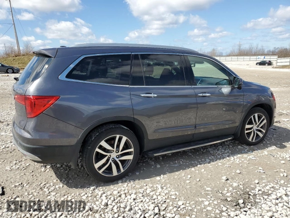 2016 Honda Pilot Touring with VIN 5FNYF6H98GB035114, listed as a Copart auction lot 49123905 with 117,591 mi miles and Clean Title. Bid and sale history available at carsss.com. Image 3.