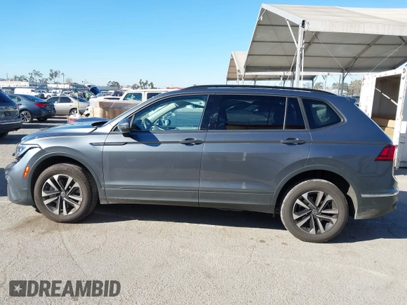 2022 Volkswagen Tiguan S with VIN 3VV1B7AX9NM055507, listed as a IAAI auction lot 41383597 with 25,546 mi miles and . Bid and sale history available at DreamBid. Image 15.