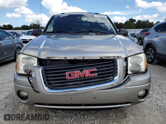 2003 GMC Envoy SLT with VIN 1GKDT13S532109482, listed as a Copart auction lot 74133054 with 0 mi miles and Non Repairable. Bid and sale history available at carsss.com. Image 5.