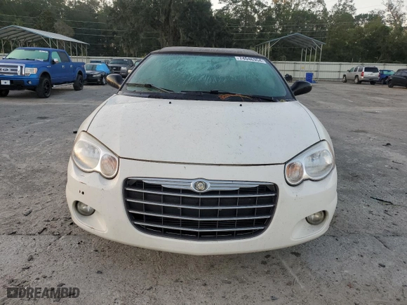 2006 Chrysler Sebring Conv Limited with VIN 1C3EL65R56N222783, listed as a Copart auction lot 74046354 with 39295 miles and Salvage Title. Bid and sale history available at carsss.com. Image 5.