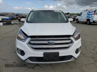 2017 Ford Escape SE with VIN 1FMCU0GD1HUE56308, listed as a Copart auction lot 50808615 with 97,780 mi miles and Salvage Title. Bid and sale history available at carsss.com. Image 5.