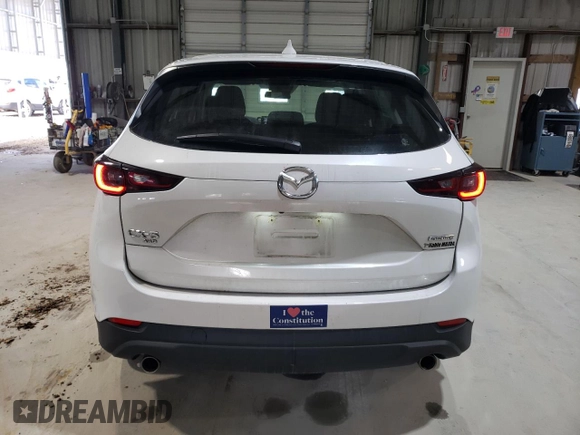 2023 Mazda CX-5 2.5 S with VIN JM3KFBAM2P0170852, listed as a Copart auction lot 47758785 with 33,010 mi miles and Salvage Title. Bid and sale history available at carsss.com. Image 6.