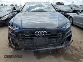 2019 Audi Q8 Prestige with VIN WA1FVAF14KD014409, listed as a Copart auction lot 46247933 with 61,843 mi miles. Bid and sale history available at carsss.com. Image 5.