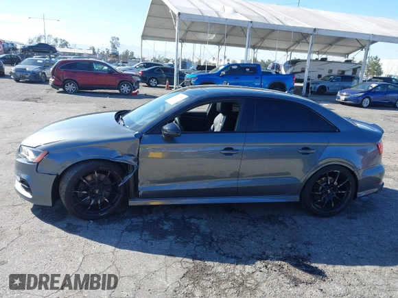 2015 Audi S3 2.0T Premium Plus with VIN WAUBFGFF9F1110461, listed as a IAAI auction lot 41593904 with 73,133 mi miles. Bid and sale history available at carsss.com. Image 14.
