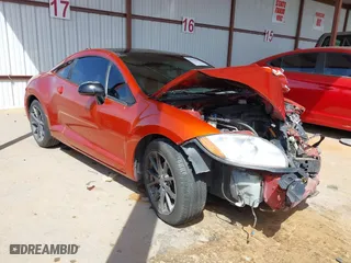 2012 Mitsubishi Eclipse GS with VIN 4A31K5DF6CE008277, listed as a IAAI auction lot 41933782 with 177,113 mi miles. Bid and sale history available at carsss.com. Image 1.