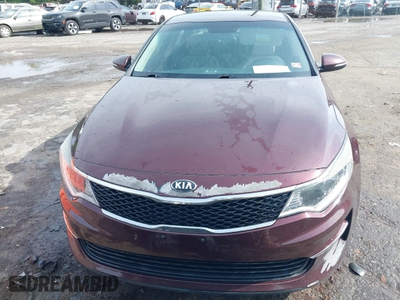 2017 Kia Optima LX with VIN 5XXGT4L35HG166074, listed as a IAAI auction lot 42453729 with 105,999 mi miles and . Bid and sale history available at DreamBid. Image 13.