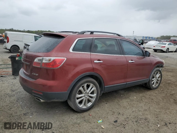2012 Mazda CX-9 Grand Touring with VIN JM3TB2DA4C0361975, listed as a Copart auction lot 49380905 with 178,215 mi miles and Salvage Title. Bid and sale history available at carsss.com. Image 3.