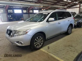 2013 Nissan Pathfinder SL with VIN 5N1AR2MM8DC667336, listed as a Copart auction lot 47456205 with 169,960 mi miles and Non Repairable. Bid and sale history available at carsss.com. Image 1.