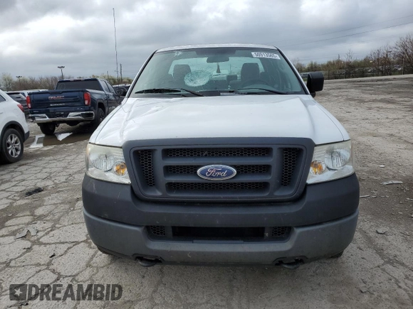 2005 Ford F-150 XL with VIN 1FTRF14W75NB60929, listed as a Copart auction lot 50913565 with 182,845 mi miles and Salvage Title. Bid and sale history available at carsss.com. Image 5.