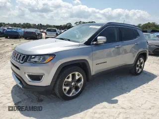2018 Jeep Compass Limited with VIN 3C4NJCCB3JT461201, listed as a Copart auction lot 52573075 with 41,242 mi miles and Salvage Title. Bid and sale history available at carsss.com. Image 1.