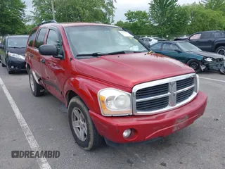 2006 Dodge Durango SLT with VIN 1D4HB48N76F168828, listed as a IAAI auction lot 42373375 with 203,641 mi miles and . Bid and sale history available at DreamBid. Image 1.