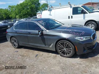2021 BMW 5 Series 540i xDrive with VIN WBA73BJ02MWW93833, listed as a IAAI auction lot 42160043 with 59,779 mi miles and . Bid and sale history available at DreamBid. Image 13.