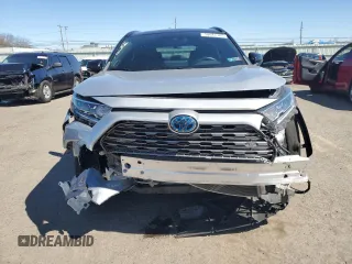 2021 Toyota RAV4 Hybrid XSE with VIN 2T3E6RFV4MW024394, listed as a Copart auction lot 50681165 with 41,349 mi miles and Salvage Title. Bid and sale history available at carsss.com. Image 5.