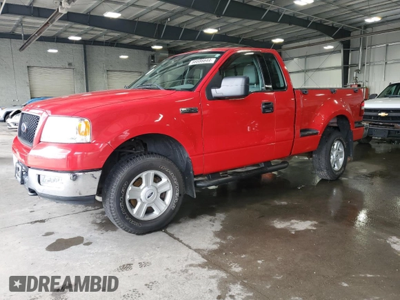 2004 Ford F-150 XLT with VIN 1FTRF04564KD85392, listed as a Copart auction lot 66686644 with 61,289 mi miles and Salvage Title. Bid and sale history available at carsss.com. Image 1.