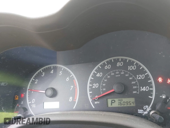 2009 Toyota Corolla with VIN 2T1BU40E69C147278, listed as a IAAI auction lot 42236997 with 160,954 mi miles and . Bid and sale history available at DreamBid. Image 7.