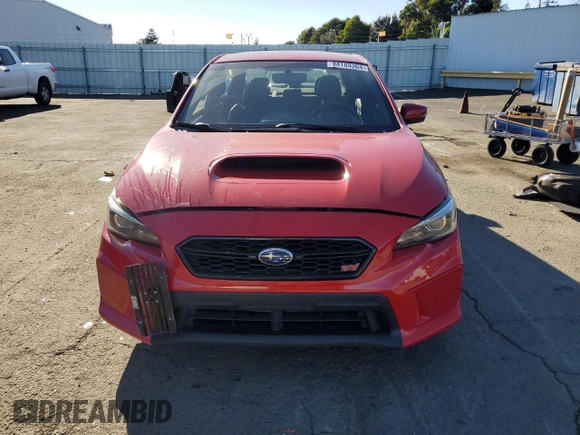 2021 Subaru WRX STI with VIN JF1VA2E63M9805896, listed as a Copart auction lot 84104264 with 68,657 mi miles and Salvage Title. Bid and sale history available at carsss.com. Image 5.