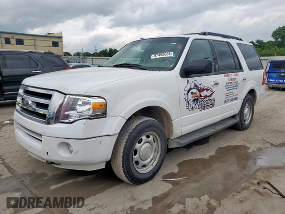 2013 Ford Expedition XLT z VIN 1FMJU1J51DEF09236, wystawiony jako Copart lot #57498685 z przebiegiem 266 883 mil mil oraz Szkoda całkowita • Salvage title. Historia ofert i sprzedaży dostępna na DreamBid. Obrazek 1.