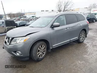 2015 Nissan Pathfinder SL z VIN 5N1AR2MM1FC720641, wystawiony jako IAAI lot #41508533 z przebiegiem 109 661 mil mil oraz . Historia ofert i sprzedaży dostępna na DreamBid. Obrazek 17.