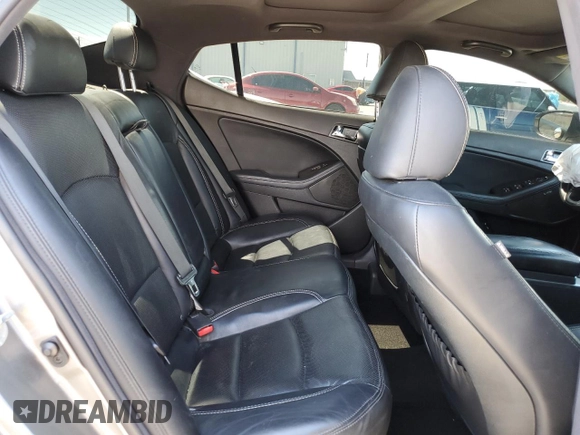 2013 Kia Optima SX with VIN 5XXGR4A62DG154244, listed as a Copart auction lot 55768695 with 92,345 mi miles and Salvage title. Bid and sale history available at DreamBid. Image 10.
