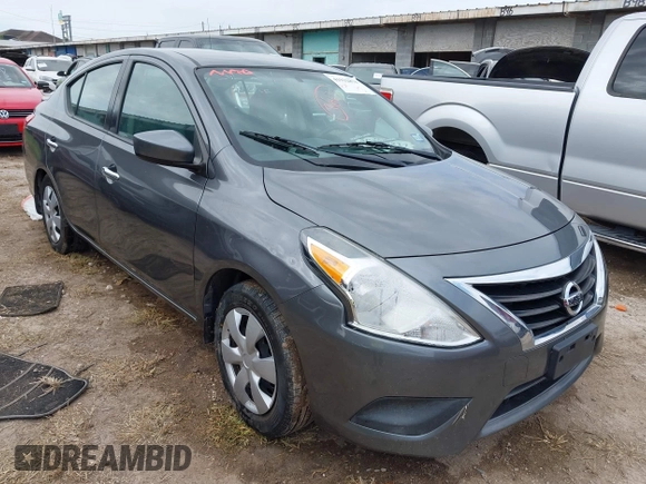 2019 Nissan Versa SV z VIN 3N1CN7AP3KL818334, wystawiony jako IAAI lot #41932878 z przebiegiem Nie podano mil oraz . Historia ofert i sprzedaży dostępna na DreamBid. Obrazek 1.