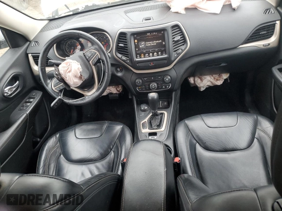 2016 Jeep Cherokee Limited with VIN 1C4PJMDB9GW244574, listed as a Copart auction lot 59346415 with 140,305 mi miles and Salvage title. Bid and sale history available at DreamBid. Image 8.