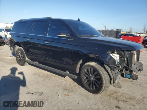 2020 Ford Expedition Max Limited with VIN 1FMJK1KT5LEA39665, listed as a Copart auction lot 46445865 with 132,291 mi miles and Clean title. Bid and sale history available at DreamBid. Image 4.