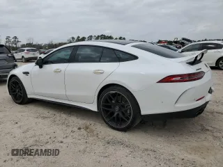 2024 Mercedes-Benz AMG GT 53 с VIN W1K7X6BB8RV000216, выставлен на аукционе Copart как лот 48496305 с пробегом 7 421 миль миль и Списание • Salvage title. История ставок и продаж доступна на DreamBid. Изображение 2.