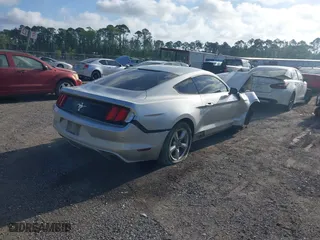 2017 Ford Mustang V6 with VIN 1FA6P8AM8H5254033, listed as a IAAI auction lot 41954077 with 1 mi miles. Bid and sale history available at carsss.com. Image 4.
