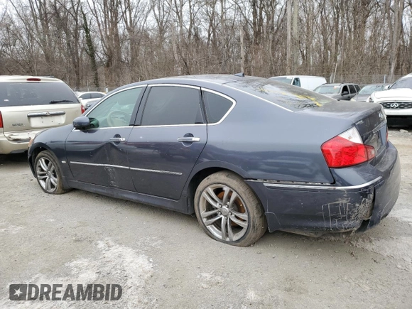 2010 Infiniti M with VIN JN1CY0AR3AM960106, listed as a Copart auction lot 88242525 with Not provided miles and Salvage title. Bid and sale history available at DreamBid. Image 2.