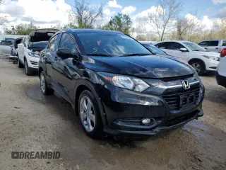 2016 Honda HR-V EX-L w/Navi with VIN 3CZRU6H7XGM730421, listed as a Copart auction lot 50185644 with 100,393 mi miles and Salvage Title. Bid and sale history available at carsss.com. Image 4.