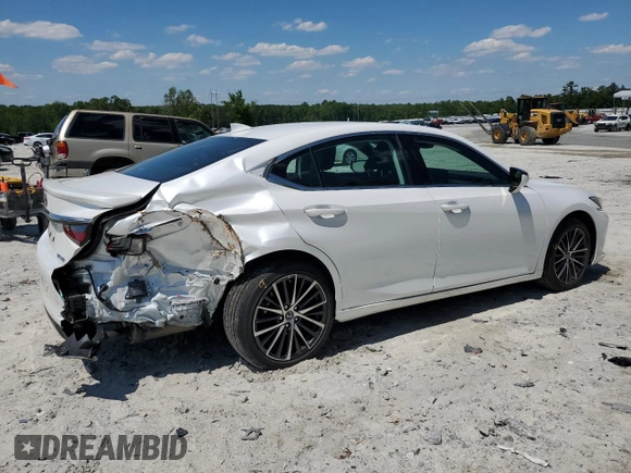 2022 Lexus ES 350 with VIN 58ADZ1B19NU136330, listed as a Copart auction lot 56100575 with 10,335 mi miles and Salvage title. Bid and sale history available at DreamBid. Image 3.