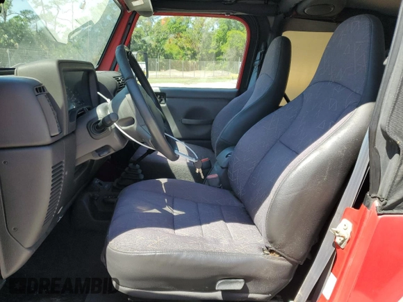 2002 Jeep Wrangler X with VIN 1J4FA39S22P746547, listed as a Copart auction lot 50022975 with 189,329 mi miles and Clean Title. Bid and sale history available at carsss.com. Image 7.