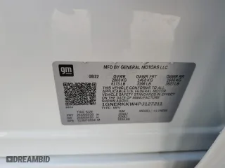 2023 Chevrolet Traverse Premier with VIN 1GNERKKW4PJ127211, listed as a Copart auction lot 50217285 with 24,295 mi miles and Salvage Title. Bid and sale history available at carsss.com. Image 14.