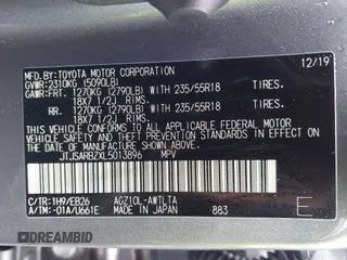 2020 Lexus NX 300 F Sport с VIN JTJSARBZXL5013896, выставлен на аукционе IAAI как лот 41430063 с пробегом 69 399 миль миль и . История ставок и продаж доступна на DreamBid. Изображение 9.