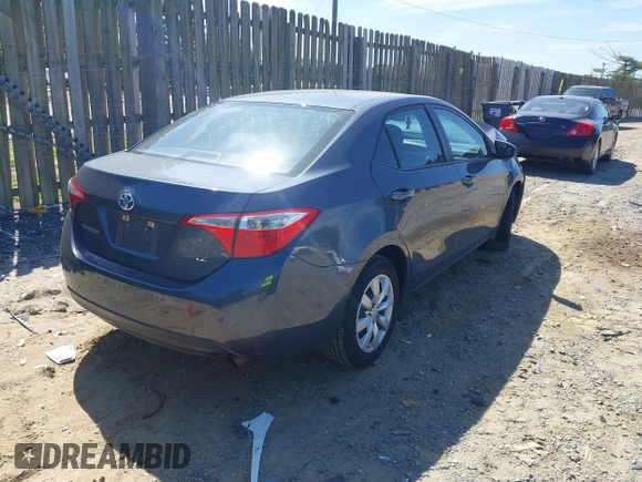 2016 Toyota Corolla L z VIN 5YFBURHE9GP526077, wystawiony jako IAAI lot #42300498 z przebiegiem 174 275 mil mil oraz . Historia ofert i sprzedaży dostępna na DreamBid. Obrazek 4.