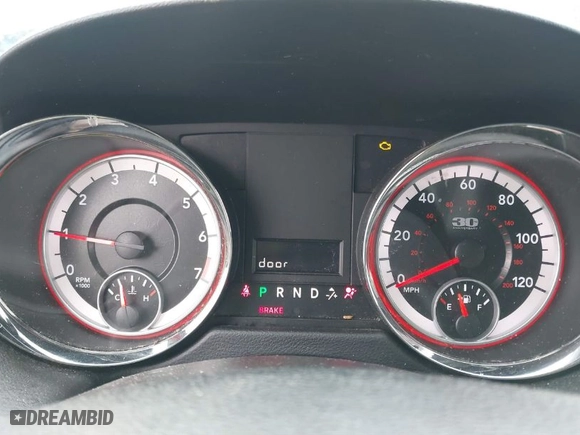2014 Dodge Grand Caravan SE with VIN 2C4RDGBG5ER424477, listed as a IAAI auction lot 41853890 with 40,745 mi miles. Bid and sale history available at carsss.com. Image 7.