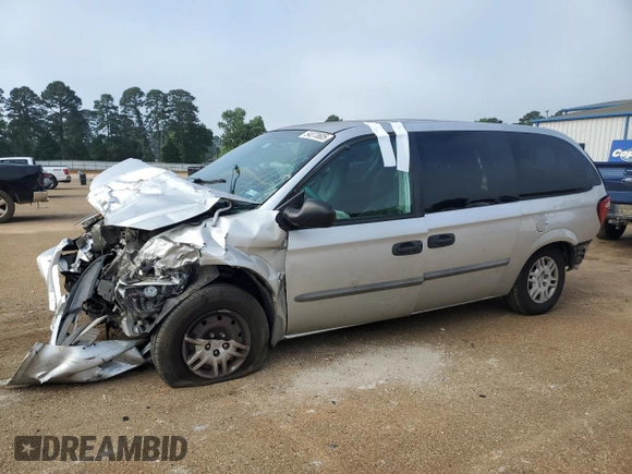 2005 Dodge Caravan SE with VIN 1D4GP24R15B324703, listed as a Copart auction lot 54073605 with Not Provided miles and Salvage Title. Bid and sale history available at carsss.com. Image 1.